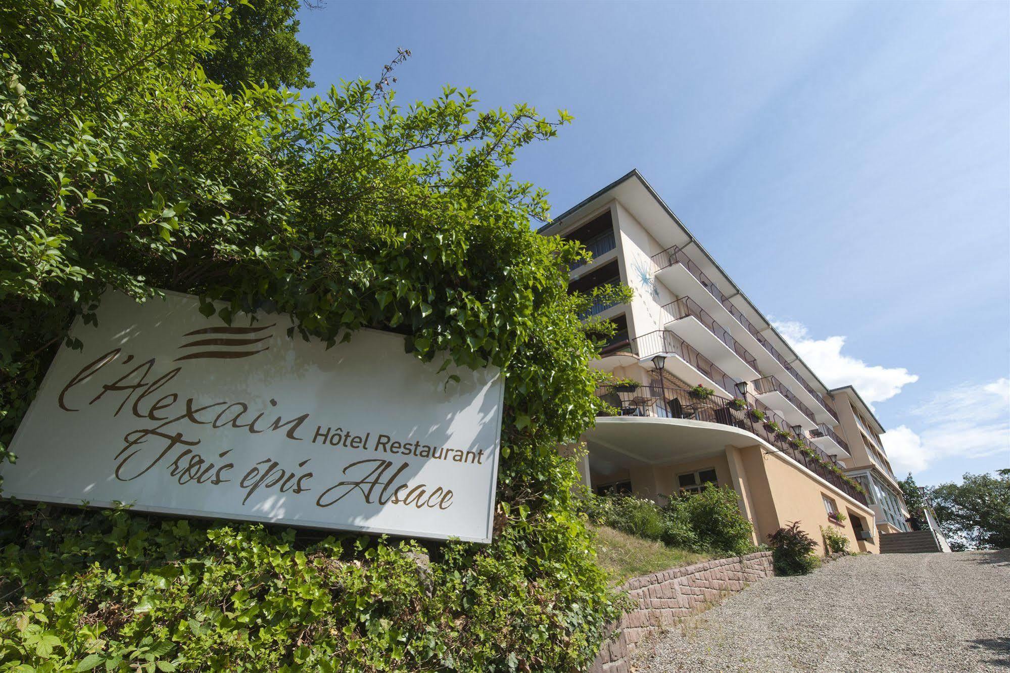 Alexain Hotel Restaurant & Wellness - Colmar Ouest Trois-Épis Eksteriør bilde